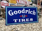 Antique Vintage Old Style Goodrich Tires Sign
