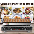 50pcs Commercial Mini Dutch Pancake Baker Electric Nonstick Waffle Maker Machine