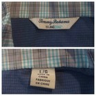 Tommy Bahama Island Zone Mens Plaid Golf Driver Performance Vest Size Large