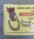 Trya Moscow Mule Smirnoff Vodka Cock N Bull Ginger Beer 3d Vacuform Plastic Sign