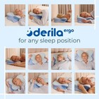 Derila Ergo Cervical Neck Pillow For Sleeping Pillow Contour Memory Foam Pill   