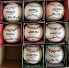 Lot Of 8 Unsigned  Unused Rawlings Official Specialty Baseballs Ripken   2001 Ws