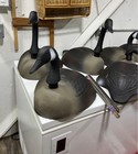 8 Quack Decoy Canada Goose Hunting Decoys W stakes Carry Bag Full Body Lot