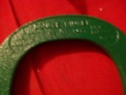 Free Ship vintage Diamond   double Ringer  Horseshoes Set Of 4  a b 