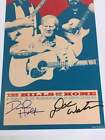 Vintage 2008 Signed Poster - Doc Watson - David Holt - The Hills Of Home  100145