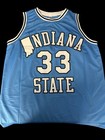 Larry Bird Indiana State Sycamores Autographed Signed Jersey Bird Hologram