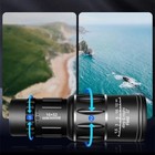 16x52 Mini Monocular Telescope High Powered For Adults  Birthday Gifts