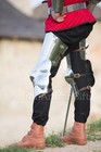 Handmade Steel Medieval Leg Armor  Knight Larp Cosplay Sca