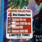 Fantasia fantasia 2000  4-disc Blu-ray dvd  W slipcover   Disney   New sealed   