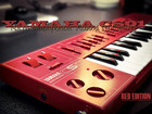 Yamaha Cs01     rare     80 s Vintage Analog Red Synthesizer