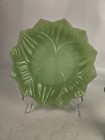 Set Of 2 Vintage Rare Jadeite - Lotus Candy Dish 8 25     Flower Cup 5 25 