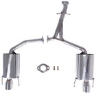 Axle Back Exhaust For 06-11 Lexus Gs300 gs350 gs430 Stainless Steel 4  Tips