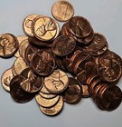 1968-s Lincoln Memorial Cent 50-coin Roll Brilliant Uncirculated From Mint Bag