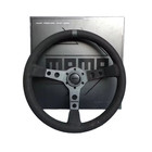 Black New 350mm 14inch Mod07   Momo Edition Deep Dish Suede Sport Steering Wheel