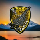 Usaf 336th Fs fgs F15 F-15the Rocketeers Usafe Pvc Patch Rare Dynamic Vectors 