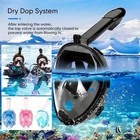 Full Face Snorkel Mask Diving Scuba Goggles Swimming Kids Adults Anti-fog Swim