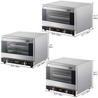Countertop Convection Oven Commercial Toaster Baker Stainless Oven 19 43 60 Qt