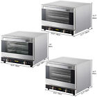 Vevor Countertop Convection Oven Commercial Toaster Baker Stainless 19 43 60 Qt