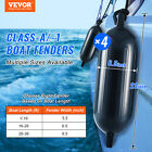 Vevor Boat Fenders Inflatable Ribbed Boat Bumpers For Docking 6 5  X 23  Black