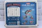 Steel Works Construction Building Kit Stw5 Build 5 Model W  Wheels New