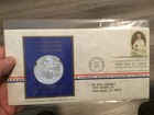 Franklin Mint Em  Dickenson Sterling Silver Proof Coin Medal Postmasters  04-26g