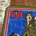 Vintage 90s 00s Rare G i  Joe Army Military Novelty Promo Blanket Size 58x42