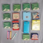 Vtg Lot Birthday Candles Boxes Unlit Columbia Ambassador Betty Bolling