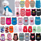 Cute Pet Clothes Cat Small Dog T-shirts For Puppy Chihuahua Vest Clothing Summer