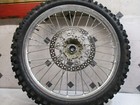 Yamaha Yz250 Yz 250 2001 01 Front Wheel Rim Brake Disc Hub Tire 80 100-21
