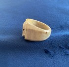 Genuin Hand Made Whitetail Deer Antler Ring 