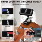 Joyo Headstock Clip On Tuner Vertical Display With Swivel Quick Accurate Tuning