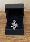 The Noble Collection Elrond Silver Ring Sterling Silver Size 13 The Hobbit Lotr