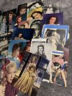 Vtg 1940   s Hollywood Movie Stars Photos Magazine Pages Junk Journaling Ephemera