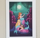 Disney Park 2023 Ann Shen Art The Little Mermaid 11 X14 Poster Print Ship New