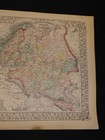 One  1  1867 1871 Mitchell Atlas Map  russia  Sweden  Norway  15 25 x12 