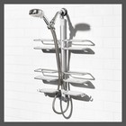 Oxo Aluminum Hose Keeper Shower Caddy