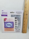 Csd1 Crafters Companion Floral Opulence Birthday Stamp And Die Set