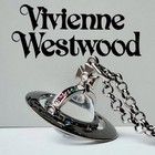 Vivienne Westwood Small Orb Necklace Gunmetal Mint