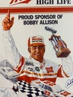 Miller High Life Racing Sign Bobby Allison - Nascar Clearance Sale Sale Sale