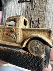 Antique Cast Iron Plymouth Pickup Truck Toy 1930s Vintage Arcade Style  4    Rare