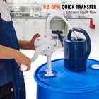Vevor Drum Rotary Barrel Pump Hand Crank Water Transfer Pump 5-55 Gallon Drums