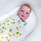 Happiest Baby Snoo Sleep Sack - 100  Organic Cotton Baby Swaddle Blanket - Do   