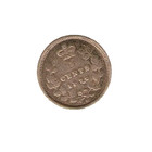 1872 Canada Silver Coin 5 Cent - Queen Victoria -