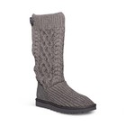 Ugg Classic Cardi Cabled Knit Grey Tall Zip Women s Boots Size Us 8 uk 6 New