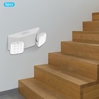 6 Pack Led Emergency Light Commercial Adjustable 2 Head Battery Backup Ul Listed