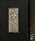 Mogi9 2022 Niue  2 Star Wars Han Solo In Carbonite Bar I Oz Silver Proof Coin