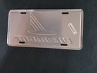 Piedmont Airlines License Plate Embossed Metal Blue Speedbird  Never Used