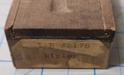 Two Antique Apothecary Pharmacy Wooden Boxes Dovetail Slide Top  Very Cool  Look
