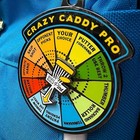 Disc Golf Pins Crazy Caddy Game Pro - Keychain Disc Golf Game