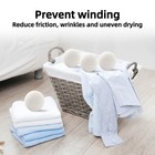 Wool Dryer Balls Reusable Natural Fabric Softener Laundry Washing Machine